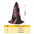 thumbnail image 2 of Honeii Graphic Seal On Stripes Print Poncho Cape, Cloak Coat, Snuggly Hooded Wearable Blanket, Hooded Cape For Teenagers,Halloween Costumes-Large, 2 of 7