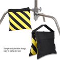 thumbnail image 3 of Seitruly Bolsa de arena de rayas amarillas y negras, bolsas de peso de bolsa de arena para trípode de soporte de luz de vídeo de estudio Accesorios de cámara y óptica, 3 of 8
