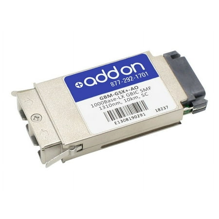 UPC: 0821455549957 | AddOn – GBIC transceiver module – Gigabit Ethernet