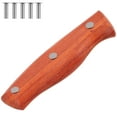2 pcs Kitchen Knife Handle Replacement Knife Handle Repair Knife Wooden Handle