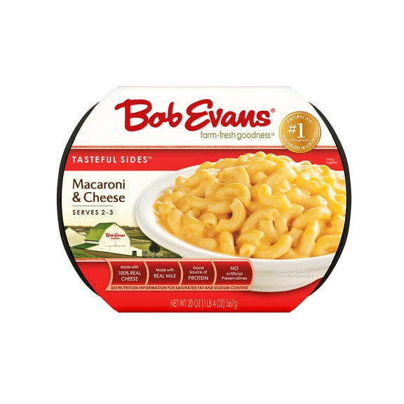 Bob Evans Real Cheddar Macaroni & Cheese, 20 oz Tray (Refrigerated)