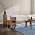 thumbnail image 4 of Aqua Blue area rug, Tufted carpet, Handmade wool, 5x7 Bed, Living, room rug, 4 of 10