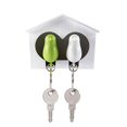 thumbnail image 4 of Xinyolin 2Pcs Bird Keychain + 1Pc Sparrow Birdhouse Wall Mount Key Ring Holder, 4 of 6