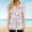 Purple, variant on Fatuov Women's Plus Size Blouses Clearance Button V-Neck Floral Print Summer Graphic T-Shirts for Everyday Short Sleeve Comfortable Clothes Multicolor, Sizes S-3X