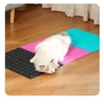 thumbnail image 4 of Cat Itching Massager Brush, Rose Red, 1 Pack Self Service Grooming Scratcher For Indoor Cats, 4 of 4