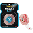 thumbnail image 6 of Scotch Mount Clear Double-Sided Mounting Tape - Pack of 12 — Residential Use, Standard Application, 6 of 6