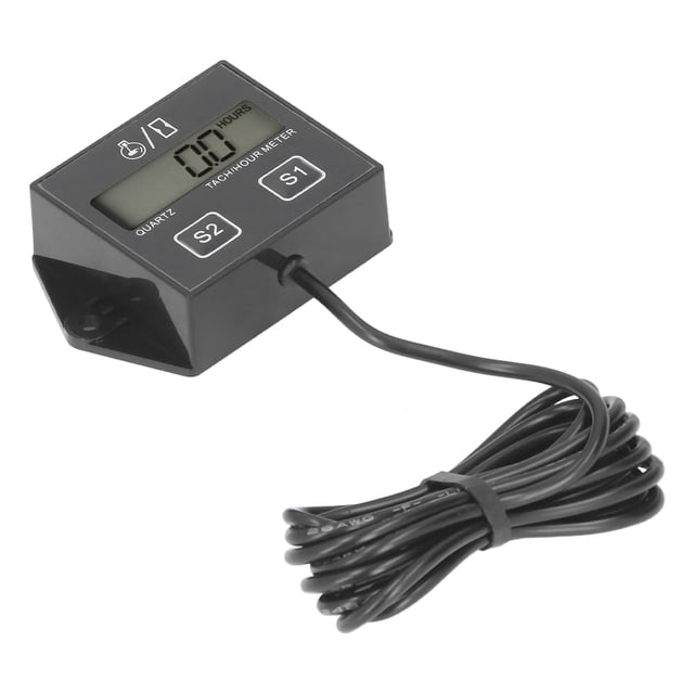 Temporizador de tacómetro, temporizador de tacómetro para motocicleta, tacómetro LCD, contador de horas del motor, diseño de última generación