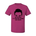 thumbnail image 2 of Internet is a Breeding Ground David Schitt's TV Quote Pop Culture Men's Graphic T-Shirt, Fuschia, Large, 2 of 3