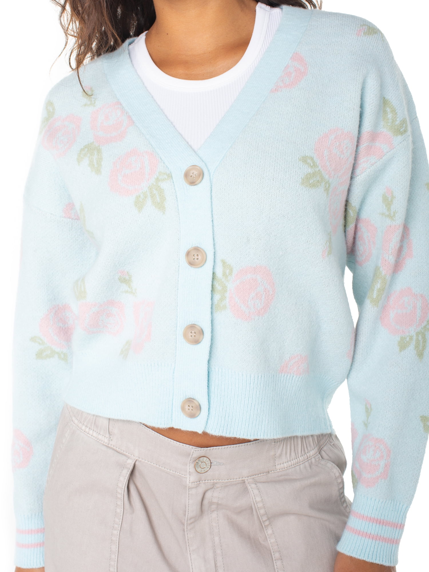 Celebrity Pink Cardigan Sweater, Women's and Women's Plus