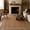 Brown, variant on 6x9 Scalloped Area Rug Brown Washable Rugs for Living Room Bedroom, Soft Low Pile Non Slip Accent Floor Mat Solid Floral Print Throw Rug Farmhouse Indoor Carpet for Dorm Playroom