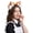 orangewhite, variant on Convention Detachable Rechargeable Moving Ear Headband, Realistic Plush Electric Cats Ears Hair Hoop with Multiple Color Options
