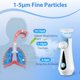 thumbnail image 2 of Máquina para adultos y niños, nebulizador en aerosol con función de carga, inhalador de mano fácil de usar y limpiar, 2 of 5