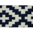 thumbnail image 4 of Garland Rug Southwest Polypropylene Indigo/Ivory Indoor Area Rug, 5' x 7', 4 of 5