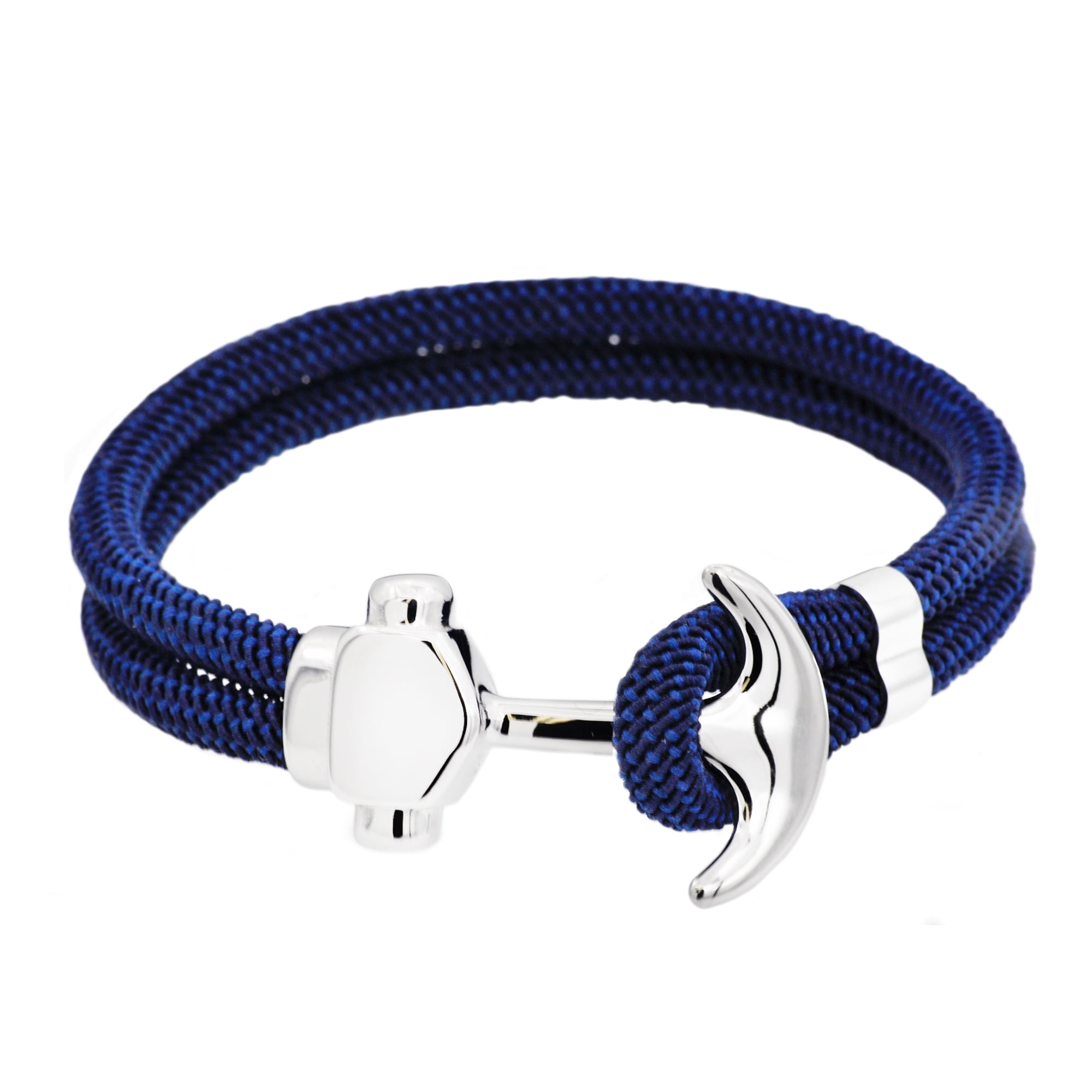 Bracelet Anchor Gold Marine Sailor Adjustable Man Woman Idea Gift Curb 