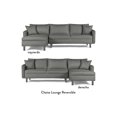 thumbnail image 4 of Sala Modular Sofá Cama Malta Gris Claro, 4 of 8