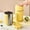 Yellow, variant on Luckky Portable Ice Maker Cup,304 Stainless Cup,Press Type Quick Ice Maker,for Cold Drink Coffee Summer Travel