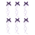 thumbnail image 1 of Unique Bargains 2 Inch Pull Bows Present Wrapping String Bows Ribbon Decorative Bow Tie Purple 40 Pack, 1 of 6