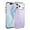 Purple, variant on uvwlwu The Shiny 17Air Phone Is Transparent Shockproof Thin And Compatible With Wireless(Sky Blue,C)