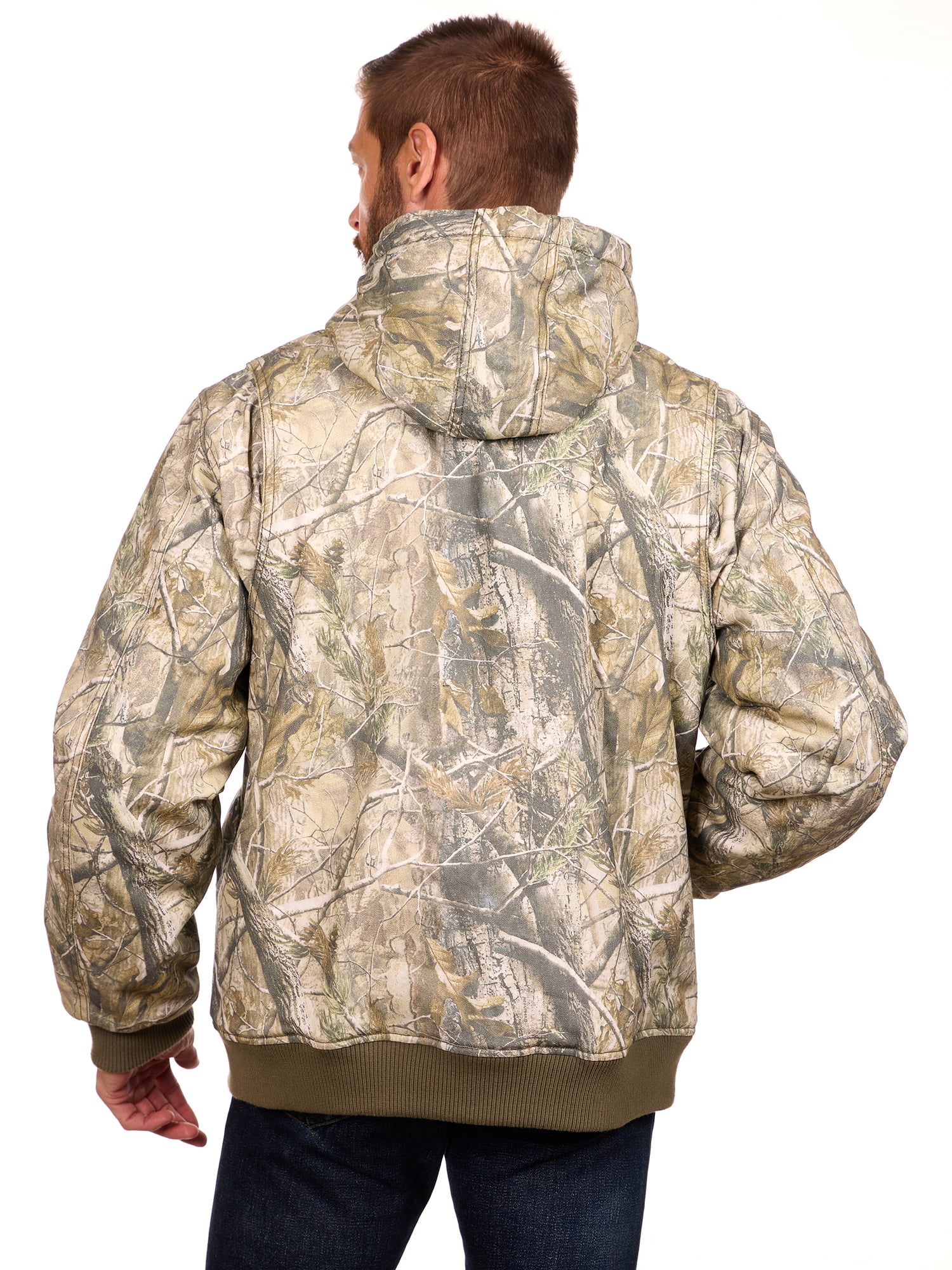 Bass Creek Outfitters Men's Duck Canvas Sherpa Lined Jacket, Sizes M-3XL