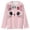 00&Pink196, variant on Tiijoy Girls Cute Cat Graphic T-Shirt Casual Long Sleeve T Shirt Top, Pink, Sizes 3-14