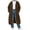 Brown, variant on BLVB Girls Zip up Hoodies Oversized Long Tunic Sweatshirts Casual Long Sleeve Fall Trendy Hoodie Jacket Coat(White,14-15 Years)