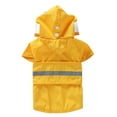 thumbnail image 6 of Hooded Pet Raincoat Reflective Cute Duck Reflective for Small Medium and Large Dogs and Cats XS-4XL, 6 of 12