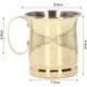 thumbnail image 2 of 1 taza portátil (dorada), mantiene fría y caliente, sirve maravillosas bebidas mixtas de acero inoxidable de 400 ml, taza de cóctel, fácil limpieza., 2 of 5