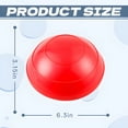 thumbnail image 2 of BESTSKY Exercise Ball,6.3"*6.3"*3.15" Workout Ball,Anti-Slip Texture Stability Ball,Red, 2 of 7