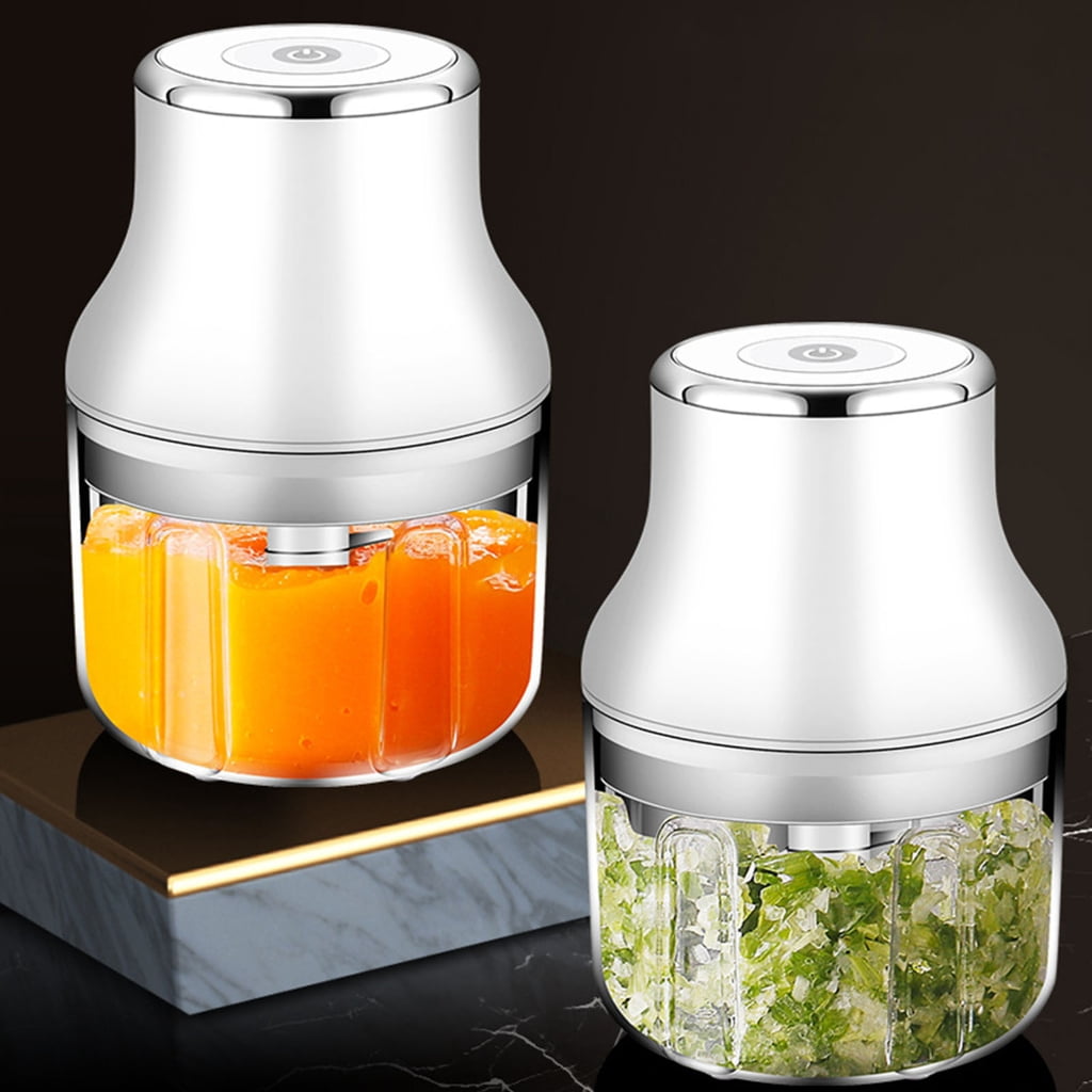 Oasiva Food Processor USB Rechargeable Garlic Mincer Portable Small Chopper for Gingers