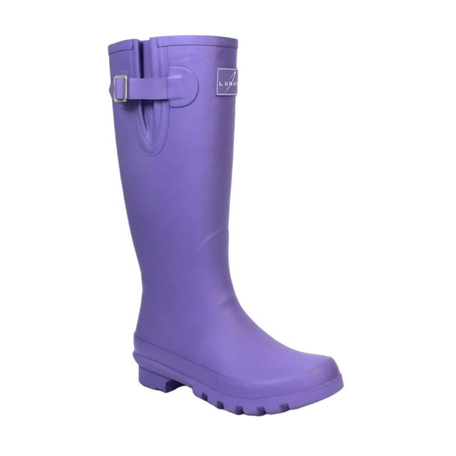 Lunar Bottes de Pluie en Caoutchouc pour Femmes Largo