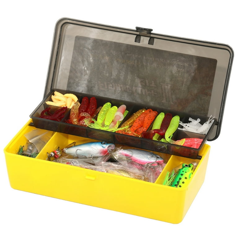 Arealer 304pcs Fishing Accessories Kit Fishing Tackle Kit Fishing Gear, Size: 21