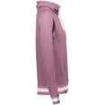 thumbnail image 5 of Holloway Sportswear L Womens All-American Funnel Neck Pullover Dusty Rose Heather/White 229763, 5 of 5
