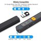 thumbnail image 4 of Presentador de presentación remota Ppt Laptop Clicker Pointer Slide Advancer con control de volumen de hipervínculo (black1pcs) JAMW Sencillez, 4 of 5
