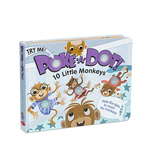 Pre-Owned Poke-A-Dot: 10 Little Monkeys (Hardcover) 1950013049 9781950013043