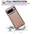 thumbnail image 2 of for Google Pixel 6 Pro Phone Case [Magnetic 2-in-1 Detachable Zipper Wallet] [Back Card Slots Accordion Wallet Case] Shockproof PU Leather Cover with Wrist Strap for Google Pixel 6 Pro, Rosegold, 2 of 11