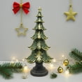 thumbnail image 4 of Gold-Plated Christmas Tree Figurine, Elegant Resin Holiday Decoration Ornament for Table, Shelf & Home Festive Display, 4 of 5