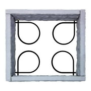 Good Ideas Garden Wizard Outdoor Self Watering Raised Garden Bed, Dark Granite