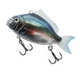 thumbnail image 2 of DAMIFU Vib 3D Soft Fishing Lures Dynamic Swimbait Vibration Sinking Sea Fishing Baits, 2 of 9