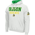thumbnail image 2 of Men's Colosseum White Oregon Ducks Sunrise Pullover Hoodie, 2 of 3