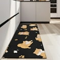 thumbnail image 4 of Shiba Inu Kitchen Rug Mat,Kitchen Runner Rugs Non Skid Washable,Decorative Kitchen Floor Mats for Kitchen,Sink,Laundry,17"X47", 4 of 5