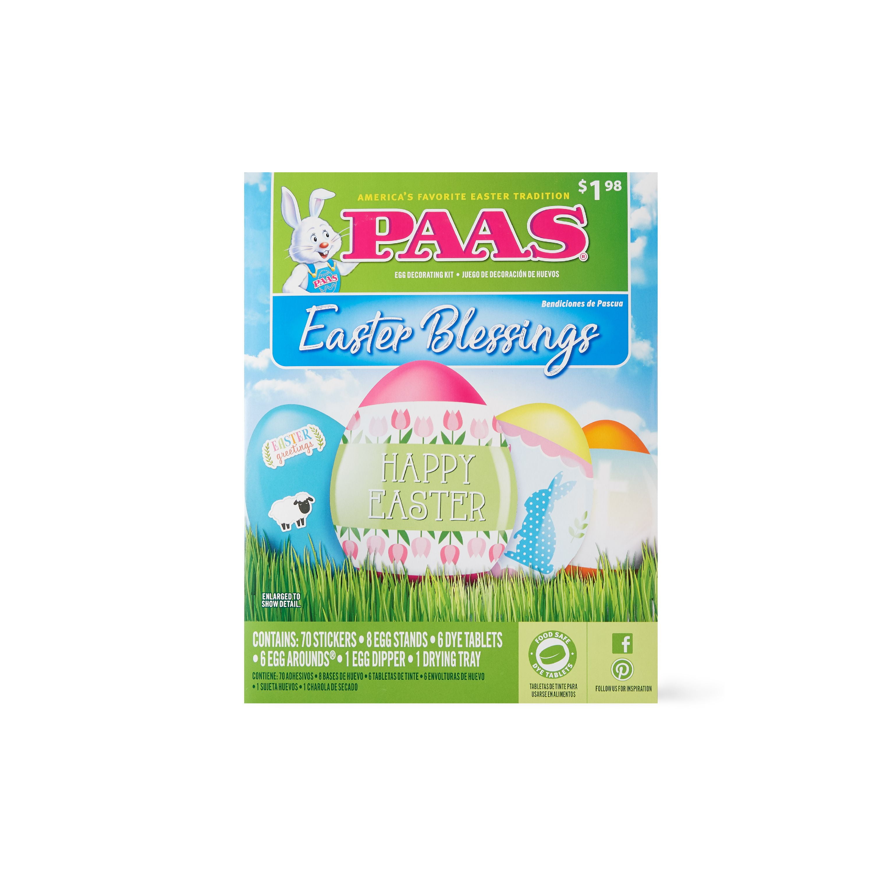 Egg decorating kit paas easter story kit new for  kids children free shipping 