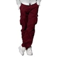 thumbnail image 1 of Pantalones Cargo para Hombre Match Wild Rojo Talla 40, 1 of 6