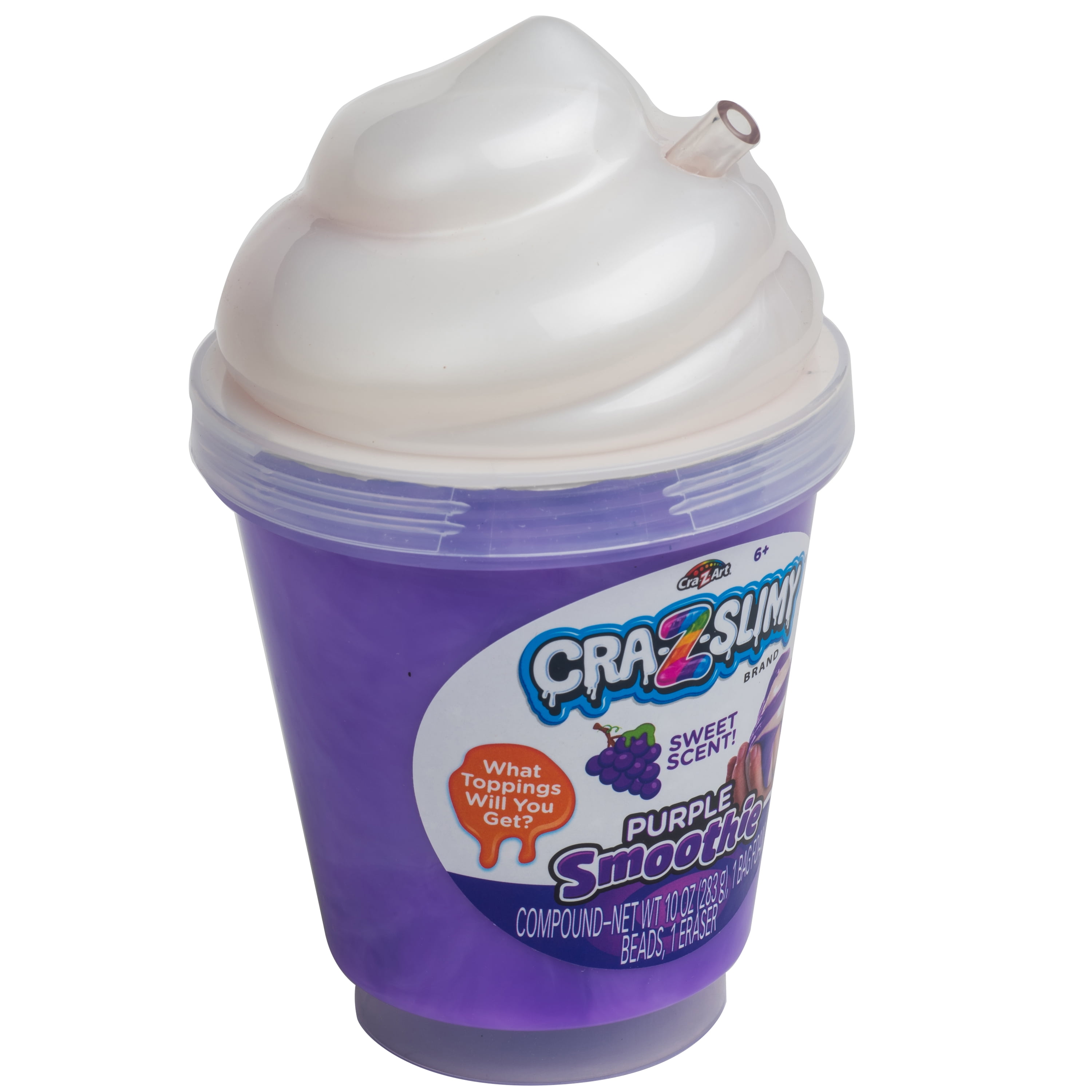 Cra-Z-Slimy® Smoothie Scented Slime & Foam Beads 10oz