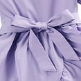 thumbnail image 6 of Toddler Girls Summer Dress Ruffle Swing Maxi Dresses Kids Outfit Dresses 4-7 Years, 6 of 9