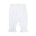 thumbnail image 4 of iiniim Kids Girls Elastic Waistband Loose Lace Trim Victorian Pantaloons Bloomers, 4 of 6