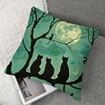 thumbnail image 2 of Heduofu Halloween Cushion Covers Decorative Pillow Covers Hallowmas Cat Throw Pillow Covers Pillow Cases 18x18in, 2 of 5