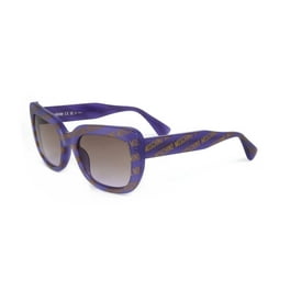 Moschino スクエアフレムサンクラス MOS085GS 09QHA Moschino MOS085/G/S 0KB7 9O Women's Grey Butterfly