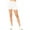 White, variant on MOA Collection Women's Casual Soft Stretch Elastic Waist Workout Short Pant
