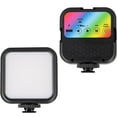thumbnail image 1 of Portable RGB Video Light with 70 LED's, Compatible With Panasonic Lumix DMC-ZS80D , Adjustable Color Temperature, and Long-Lasting Rechargeable Battery, 1 of 5