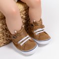thumbnail image 5 of Bonario Baby Boys Girls Shoes Infant High Tops Ankle Sneakers Soft Anti-Slip Sole for First Walkers 3-18 Months, 5 of 7